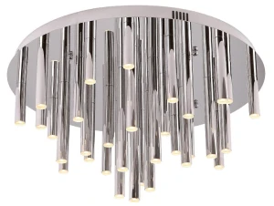 Maxlight Organic Chrom C0115D Plafon Duży z Funkcją Ściemniania Światła