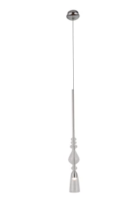 Maxlight Murano B P0246 Lampa Wisząca Chrom