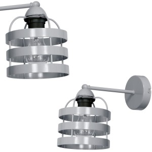 Kinkiet LARS GREY 1xE27 | MLP783 Milagro