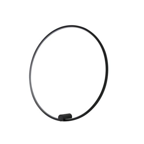 Kinkiet Ringa L 1xLED czarny WL0116-L-BK Yaskr