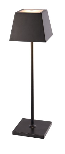 Lampa ogrodowa bezprzewodowa na stół USB MAHE LED BLACK	8398 Nowodvorski Lighting