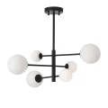 Lampa Sufitowa Bolti 6xG9 czarna PLC0103-BK Yaskr