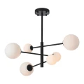Lampa Sufitowa Bolti 6xG9 czarna PLC0103-BK Yaskr