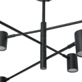 Lampa Sufitowa Noe 6xGU10 czarna PLC0102-BK Yaskr