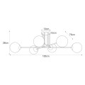 Lampa sufitowa K-5314 z serii ELMO KAJA Lighting
