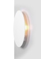 Kinkiet do korytarza biały, koło o średnicy 30cm z serii PERO K-5322 Kaja Lighting