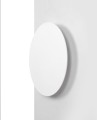 Kinkiet do korytarza biały, koło o średnicy 30cm z serii PERO K-5322 Kaja Lighting