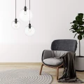 Lampa wisząca PUERTO średnia złota LP-004/1P M GD LIGHT PRESTIGE