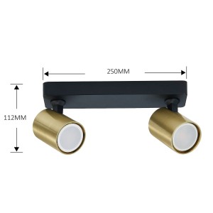 Spot SNOW 2 złoty LP-731/2W GD Light Prestige