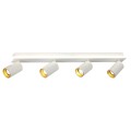 Lampa sufitowa Parma 4xGU10 + 1xLED biała LP-0612/4C WH Light Prestige
