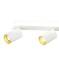 Lampa sufitowa Parma 4xGU10 + 1xLED biała LP-0612/4C WH Light Prestige
