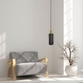 Lampa wisząca Tirana 1xE27 czarna LP-945/1P BK Light Prestige