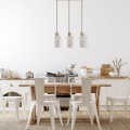 Lampa wisząca Tirana 3xE27 linia biała LP-945/3L WH Light Prestige