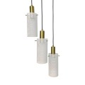 Lampa wisząca Tirana 3xE27 biała LP-945/3P WH Light Prestige