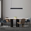 Lampa wisząca Ibros średnia 18W CCT IP20 1xLED czarna LP-7001/1P 20 BK-63 18 CCT Light Prestige