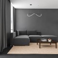 Lampa wisząca Meleca S 1xLED LP-2345/1P S BK Light Prestige