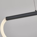 Lampa wisząca Meleca S 1xLED LP-2345/1P S BK Light Prestige