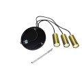 Lampa wisząca Tirana 3xE27 czarna LP-945/3P BK Light Prestige