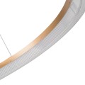 Lampa wisząca Midway Cristal duża triangle 1xLED LP-033/1P L GD Cristal Triangle Light Prestige