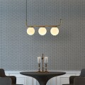 Lampa wisząca Alisa 3xE14 złota/biała LP-005/3L GD Light Prestige