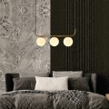 Lampa wisząca Alisa 3xE14 złota/biała LP-005/3L GD Light Prestige