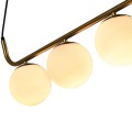 Lampa wisząca Alisa 3xE14 złota/biała LP-005/3L GD Light Prestige