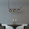 Lampa wisząca Alisa grafitowa smoked 3xE14 LP-005/3L BK Light Prestige