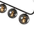 Lampa wisząca Alisa grafitowa smoked 4xE14 LP-005/4L BK Light Prestige