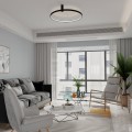 Plafon Ring S CCT 1xLED czarny LP-909/1C S BK CCT Light Prestige
