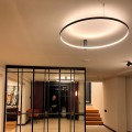 Plafon Ring L CCT 1xLED czarny LP-909/1C L BK CCT Light Prestige