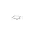 Plafon Ring L CCT 1xLED czarny LP-909/1C L BK CCT Light Prestige