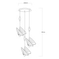 Lampa wisząca Mariposa 3xLED CCT LP-1715/3P Light Prestige