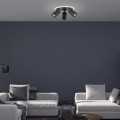Plafon Parma 3xGU10 + 1xLED CCT czarna LP-0612/3C Round BK Light Prestige