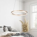 Lampa wisząca Midway Cristal mała triangle 1xLED LP-033/1P S GD Cristal Triangle Light Prestige