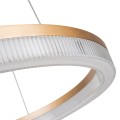 Lampa wisząca Midway Cristal mała triangle 1xLED LP-033/1P S GD Cristal Triangle Light Prestige
