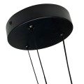 Lampa wisząca Plum 1 LED CCT średnia czarna LP-0407/1P M BK Triangle Light Prestige