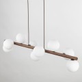 ESTERA WOOD ORZECH LAMPA WISZĄCA 9 10273 TK Lighting