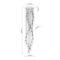 AURORA TRANSPARENT LAMPA WISZĄCA 26 10258 TK Lighting