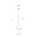 BONO BEIGE LAMPA WISZACA 1 10205 TK Lighting