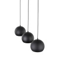 ZOE BLACK LAMPA WISZACA 3 S 10169 TK Lighting