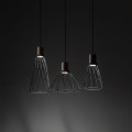 MODESTO WOOD SOSNA LAMPA WISZĄCA 3 10158 TK Lighting