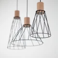 MODESTO WOOD SOSNA LAMPA WISZĄCA 3 10158 TK Lighting