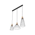 MODESTO WOOD SOSNA LAMPA WISZĄCA 3 10158 TK Lighting