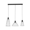 MODESTO BLACK LAMPA WISZACA 3 10149 TK Lighting