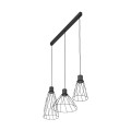 MODESTO BLACK LAMPA WISZACA 3 10149 TK Lighting