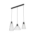 MODESTO BLACK LAMPA WISZACA 3 10149 TK Lighting