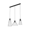 MODESTO BLACK LAMPA WISZACA 3 10149 TK Lighting