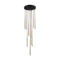 PIANO BLACK GOLD LAMPA WISZACA 10 10118 TK Lighting