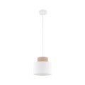 DUO WHITE JUTA LAMPA WISZĄCA 1 10078 TK Lighting