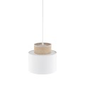 DUO WHITE JUTA LAMPA WISZĄCA 1 10078 TK Lighting